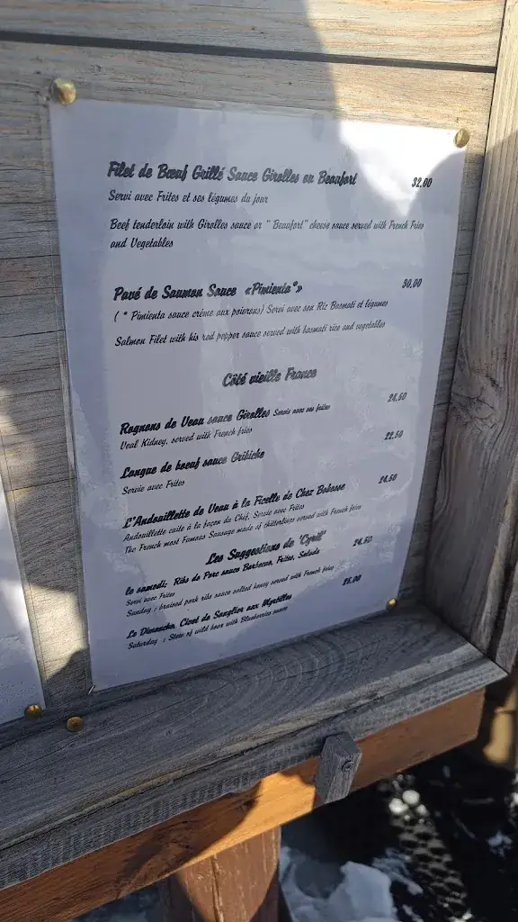 Menu_Restaurant la Ferme de la ruelle_Hauteluce_image_2