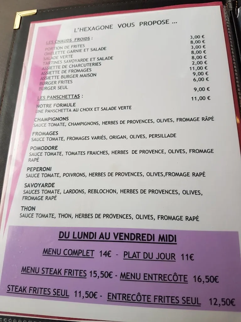 Menu_L L'HEXAGONE_Marignier_image_3