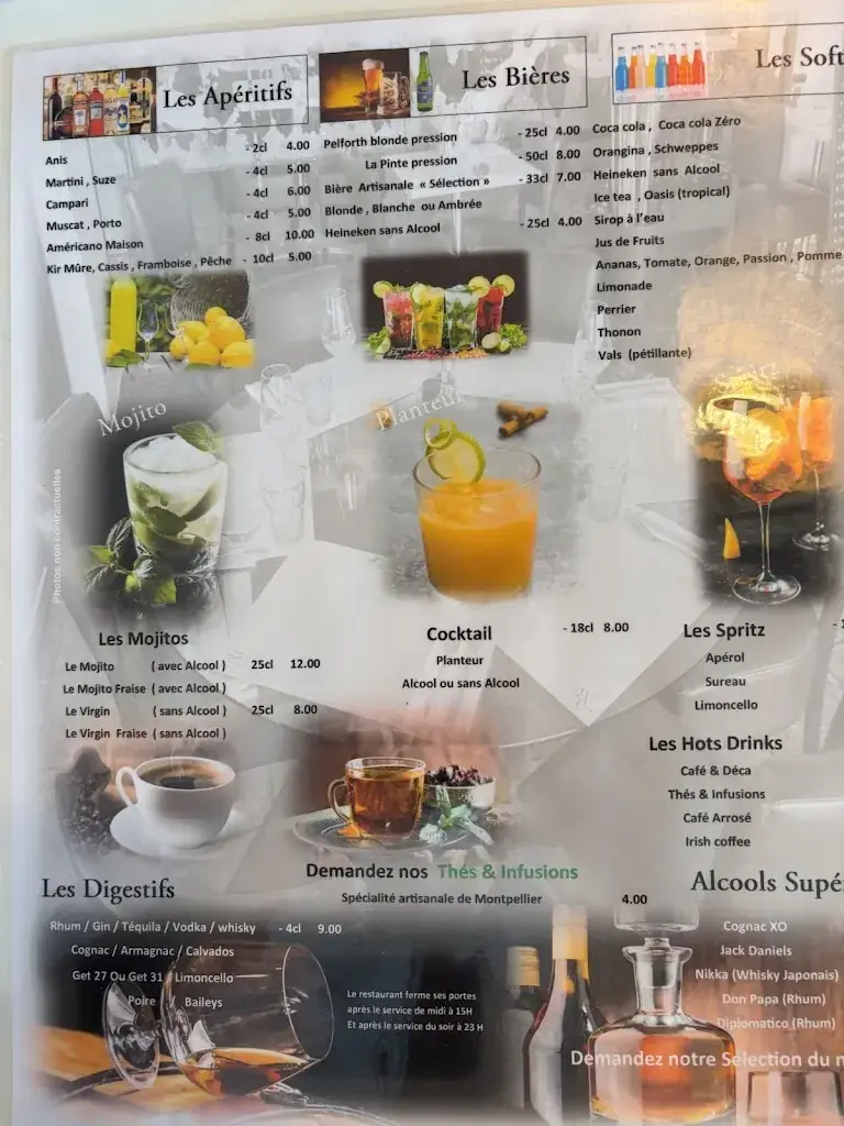 Menu_Restaurant Petit Lézard palavas-les-flots_Palavas-les-Flots_image_2