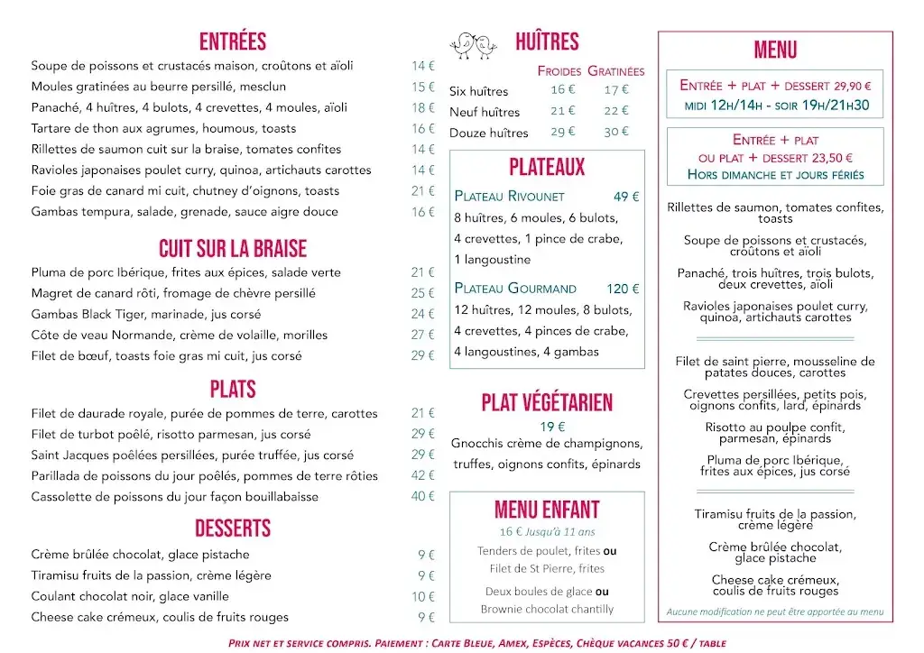 Menu_Le Riva_Palavas-les-Flots_image_1