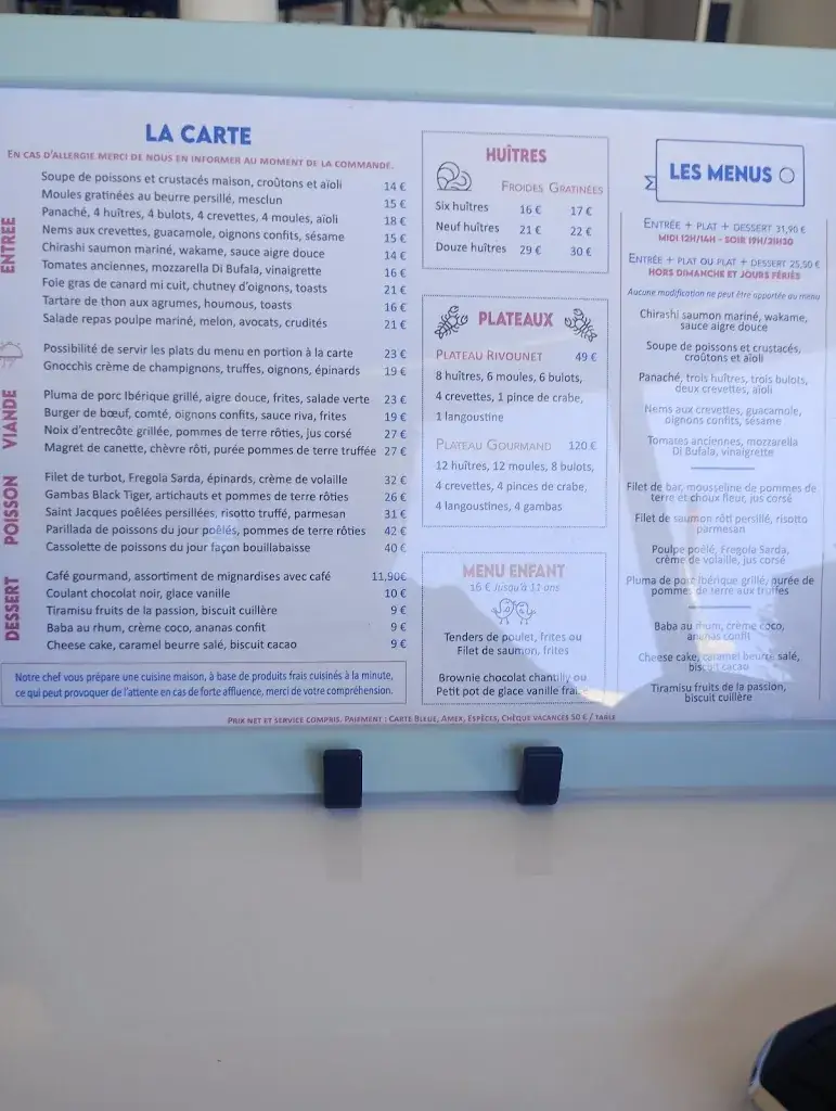 Menu_Le Riva_Palavas-les-Flots_image_4