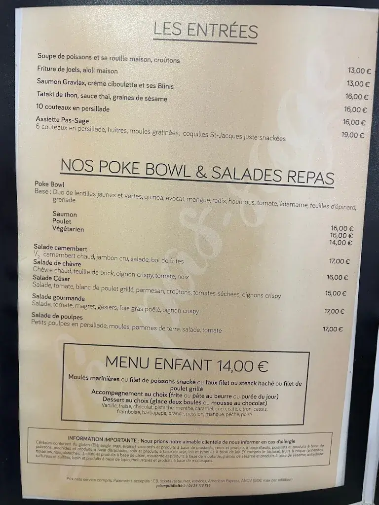 Menu_Le Pas Sage_Palavas-les-Flots_image_2