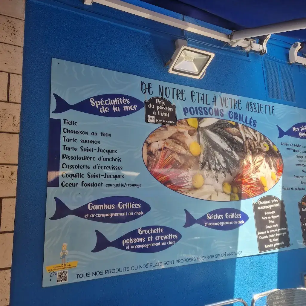 Menu_Restaurant Au Poisson Bleu_Palavas-les-Flots_immagine_2