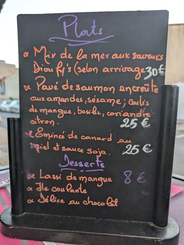 Menu_Le Dioufy'S_Palavas-les-Flots_image_3