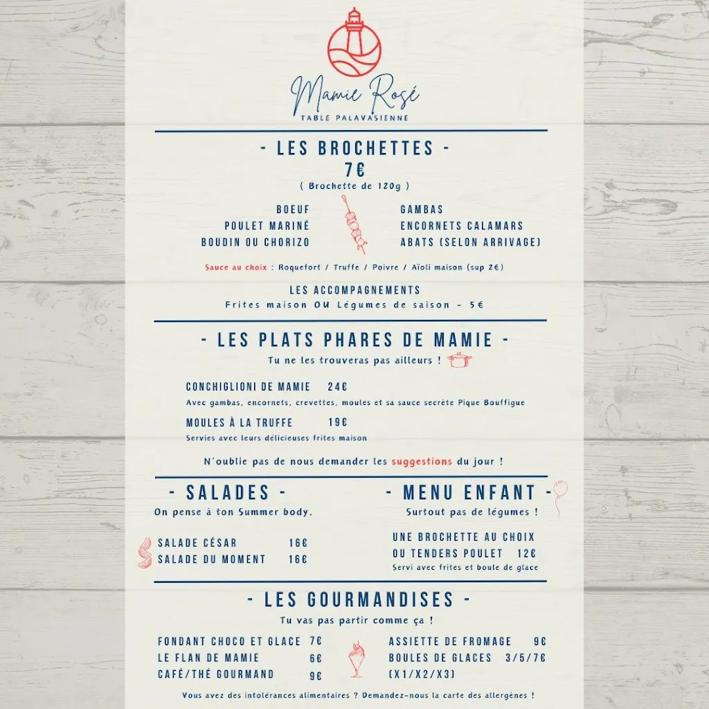 Menu_Mamie Rosé_Palavas-les-Flots_image_1