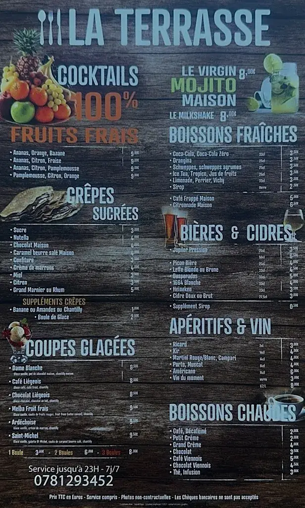 Menu_La Terrasse_Palavas-les-Flots_image_2