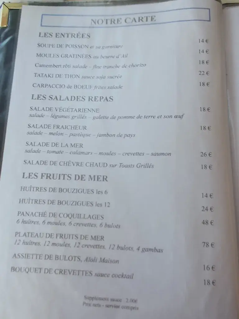 Menu_Les Marines_Palavas-les-Flots_image_2