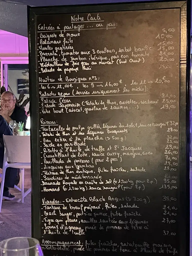 Menu_La Plage des Lézards | Restaurant - Bar - Plage Privée_Palavas-les-Flots_image_3