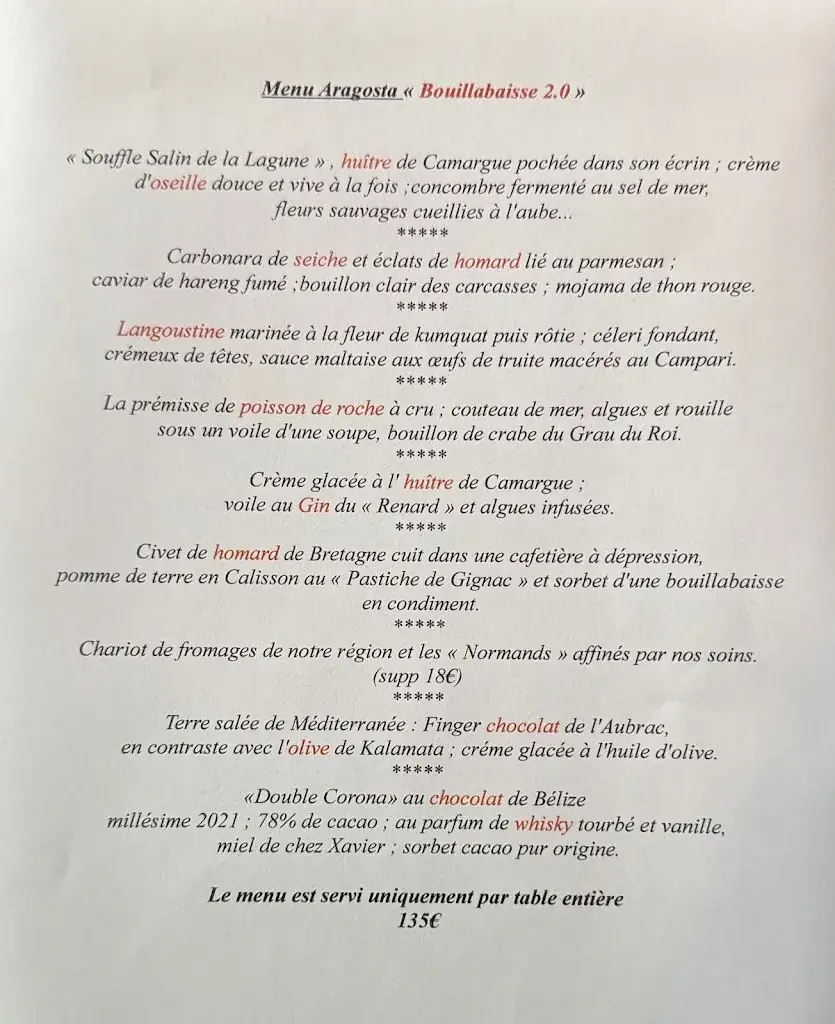 Menu_L'Artimon - Restaurant gastronomique_Palavas-les-Flots_image_1