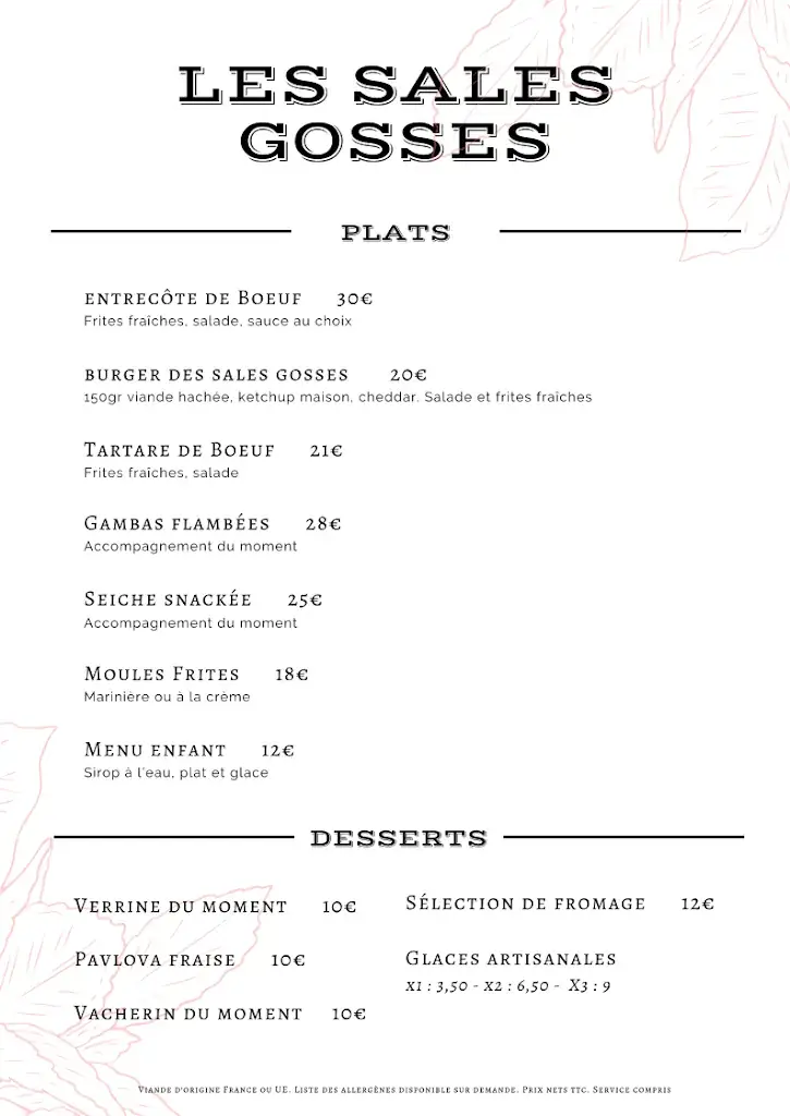 Menu_Les Sales Gosses_Palavas-les-Flots_image_1