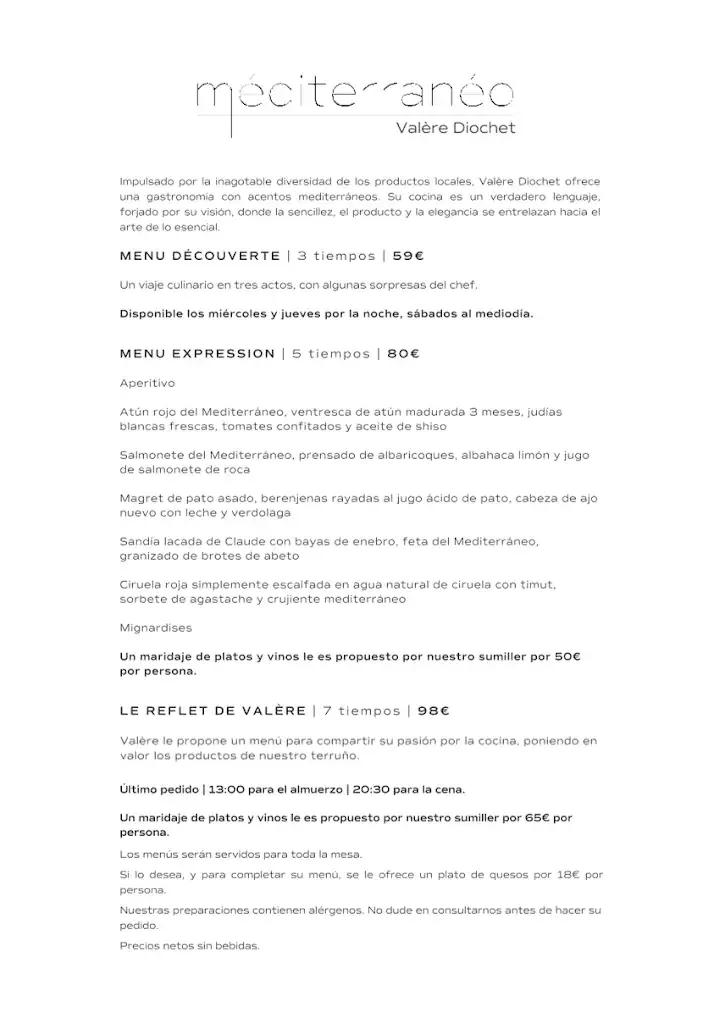 Menu_Méditerranéo - Château Capitoul_Narbonne_image_1