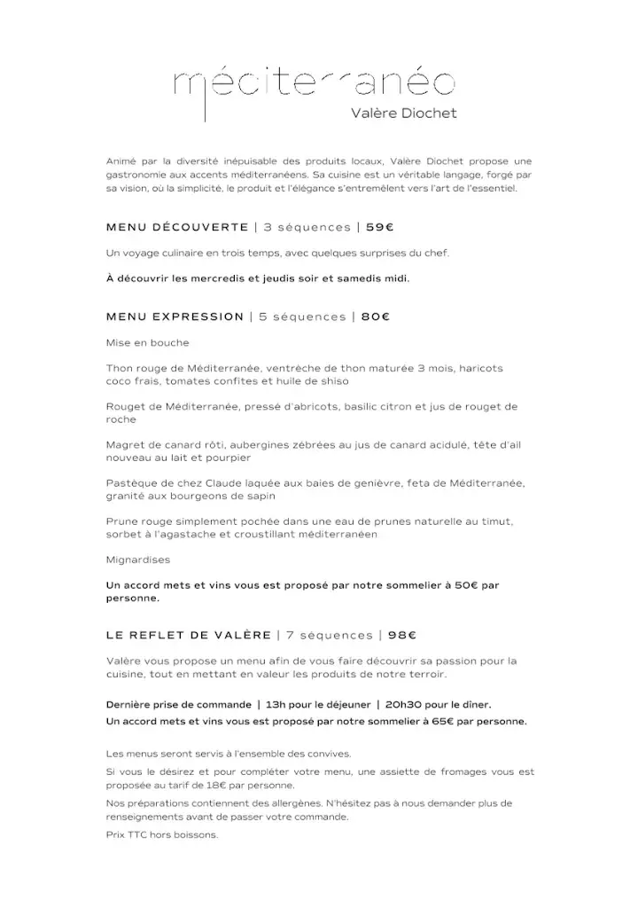 Menu_Méditerranéo - Château Capitoul_Narbonne_image_2