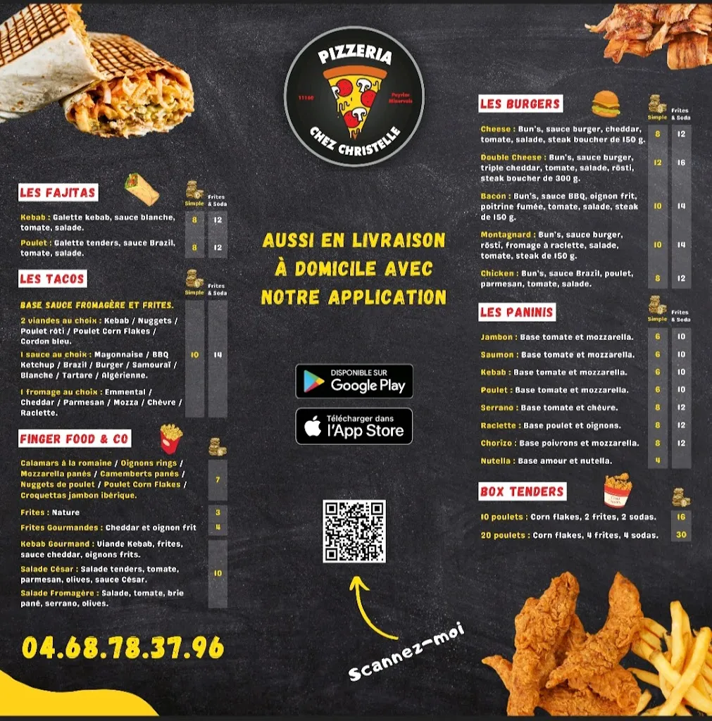 Menu_Chez Christelle pizzeria snacking_Peyriac-Minervois_image_2