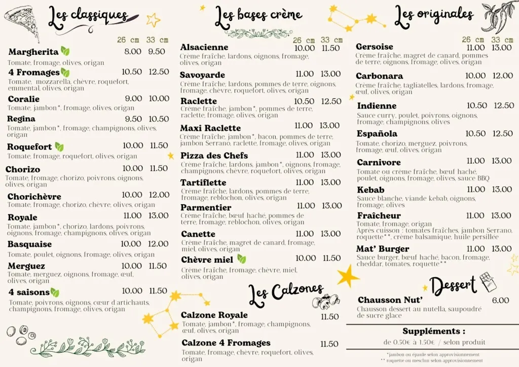 Menu_L'Etoile Gourmande_Pézilla-la-Rivière_image_1