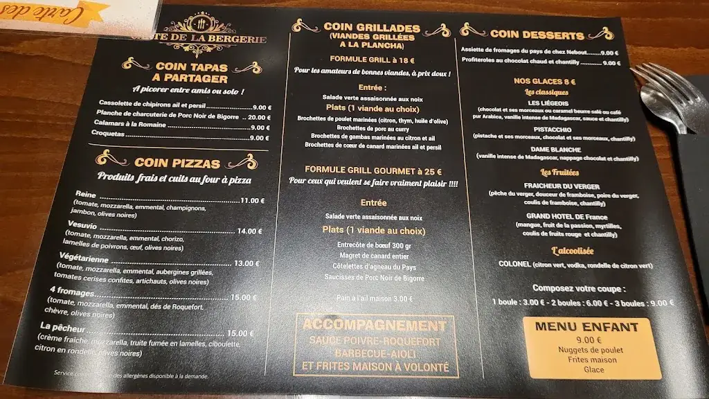 Célia BOUCHER_Restaurant la Bergerie_Pierrefitte-Nestalas_Bewertung