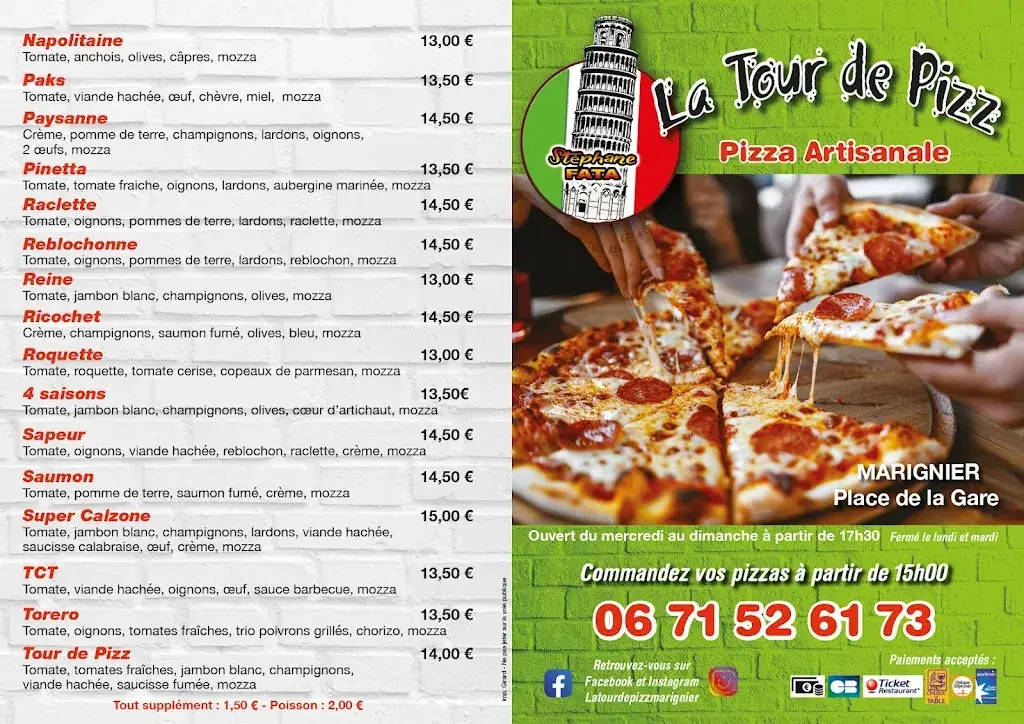 Menu_La Tour de Pizz Marignier_Marignier_immagine_1