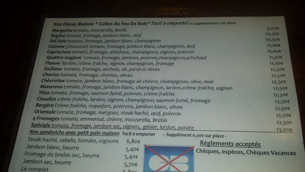 Menu_L'Auberge Italienne Titus_Pierrefitte-Nestalas_image_1