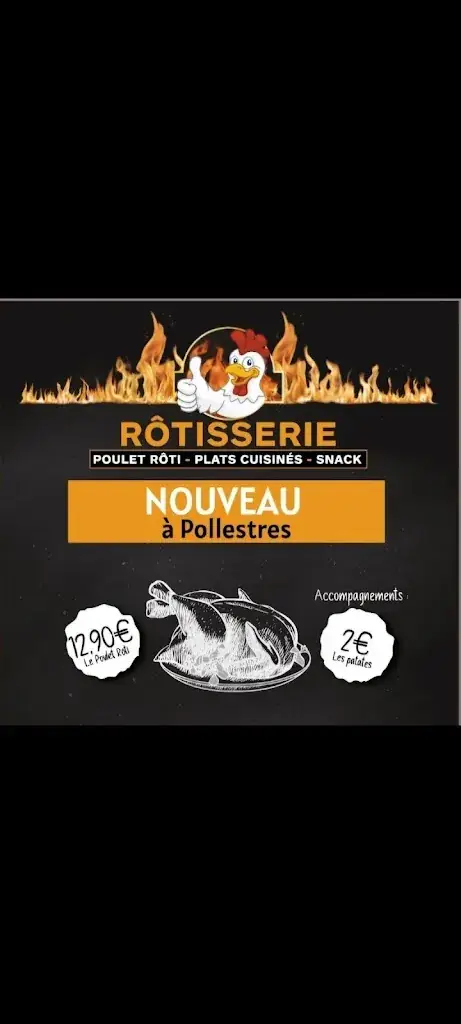 Menu_rôtisserie pollestres_Pollestres_image_1