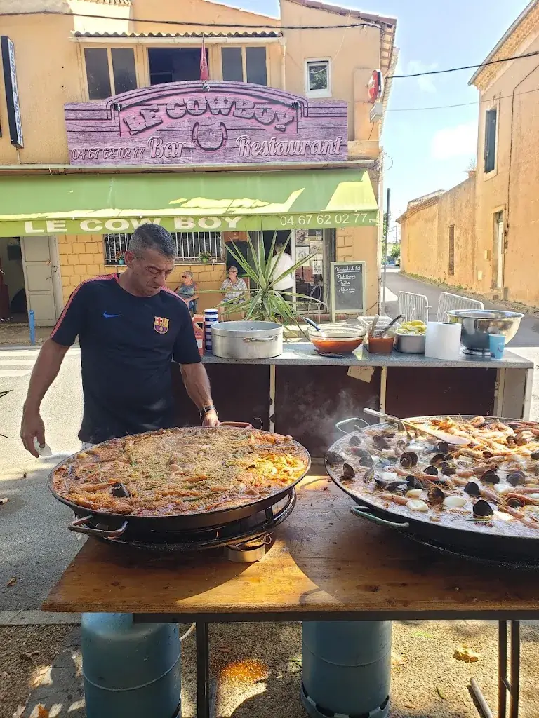 Menu_Bar-restaurant Le Cowboy_Pomérols_image_3