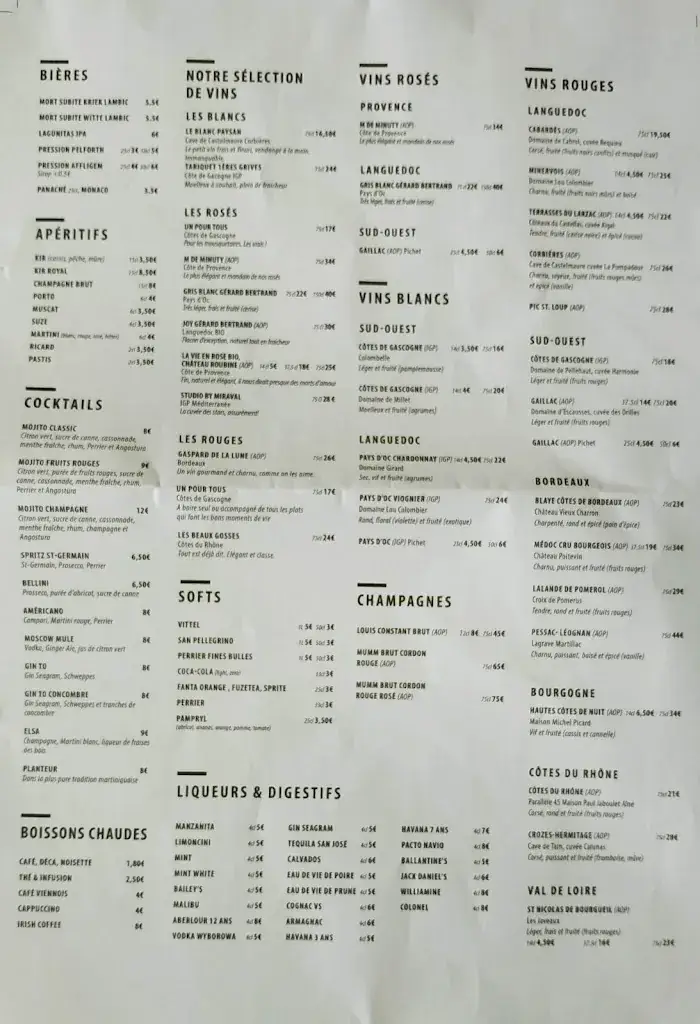 Menu_La Côte et l'Arête Plaisance-du-Touch_Plaisance-du-Touch_image_2