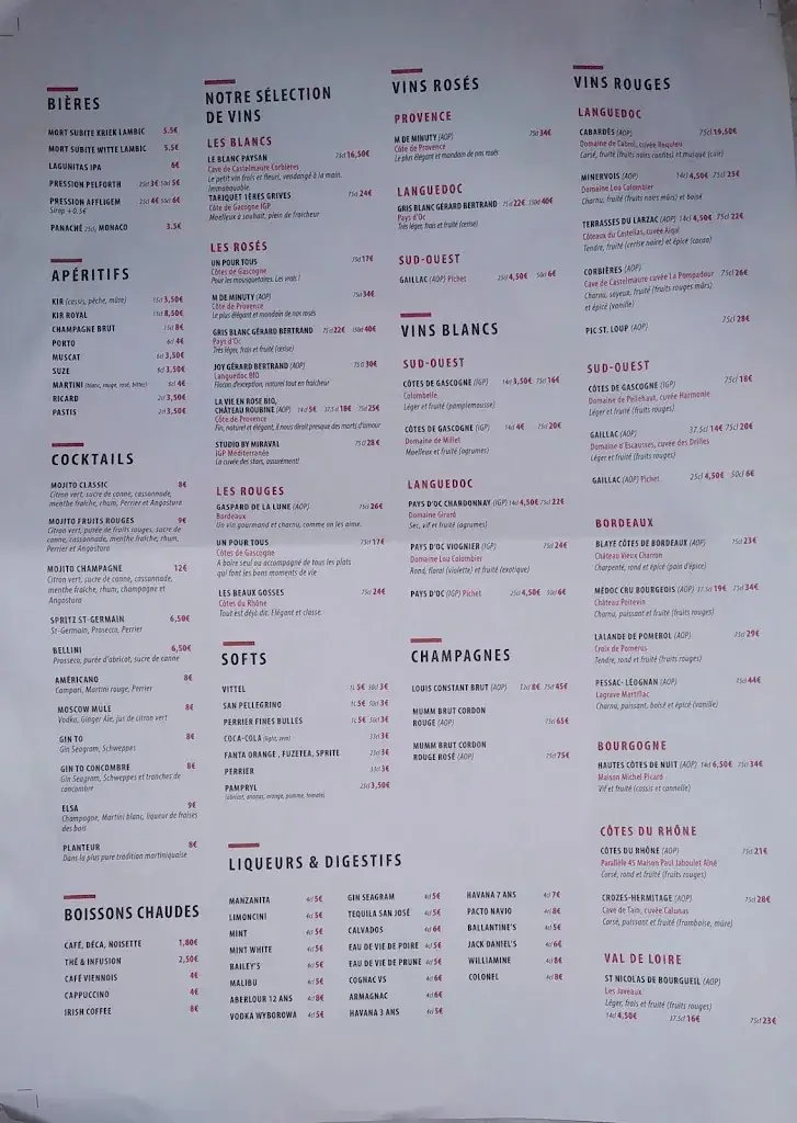 Menu_La Côte et l'Arête Plaisance-du-Touch_Plaisance-du-Touch_image_3