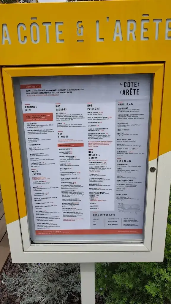 Menu_La Côte et l'Arête Plaisance-du-Touch_Plaisance-du-Touch_image_4