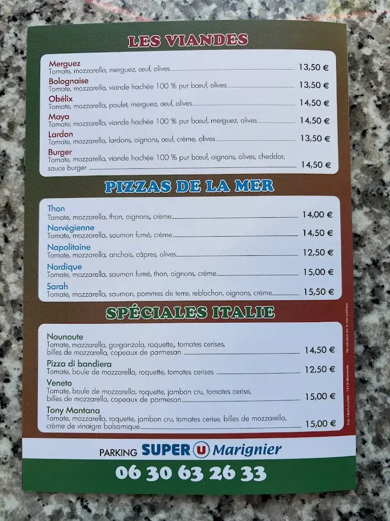 Menu_Pizza Les Clus_Marignier_immagine_2