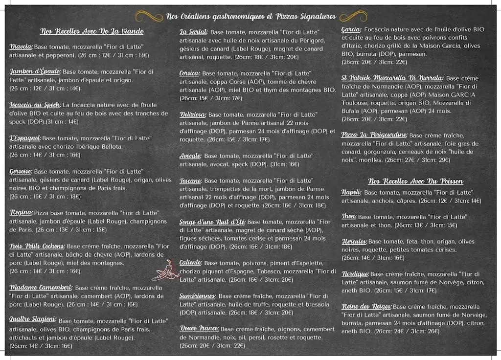 Menu_Maison Il Gusto | Pizzas d'exceptions cuites au feu de bois._Plaisance-du-Touch_image_3