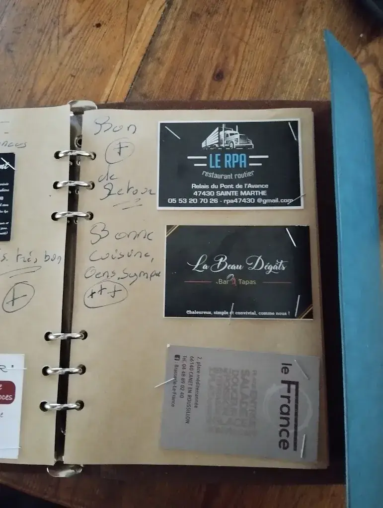 Menü_La beau dégâts_Ponteilla_Bild_1