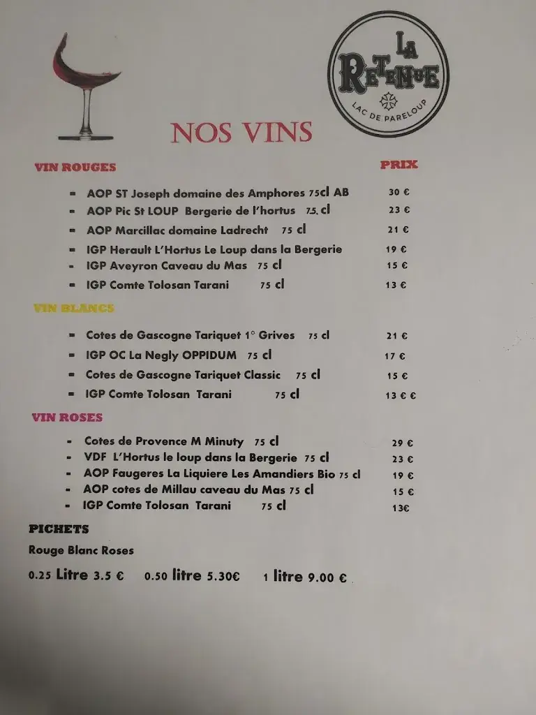 Menu_La Retenue_Canet-de-Salars_immagine_1