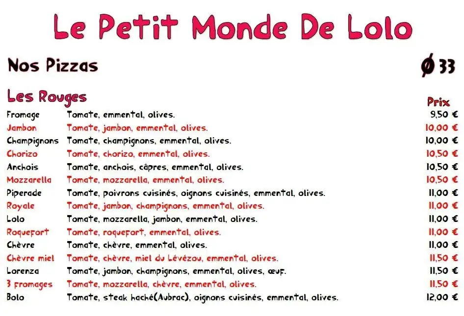 Menu_LE PETIT MONDE DE LOLO CAMION PIZZA AU FEU DE BOIS_Pont-de-Salars_image_3