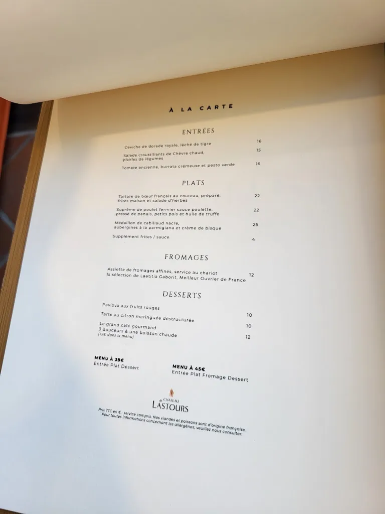 Menu_La Bergerie de Lastours_Portel-des-Corbières_image_1