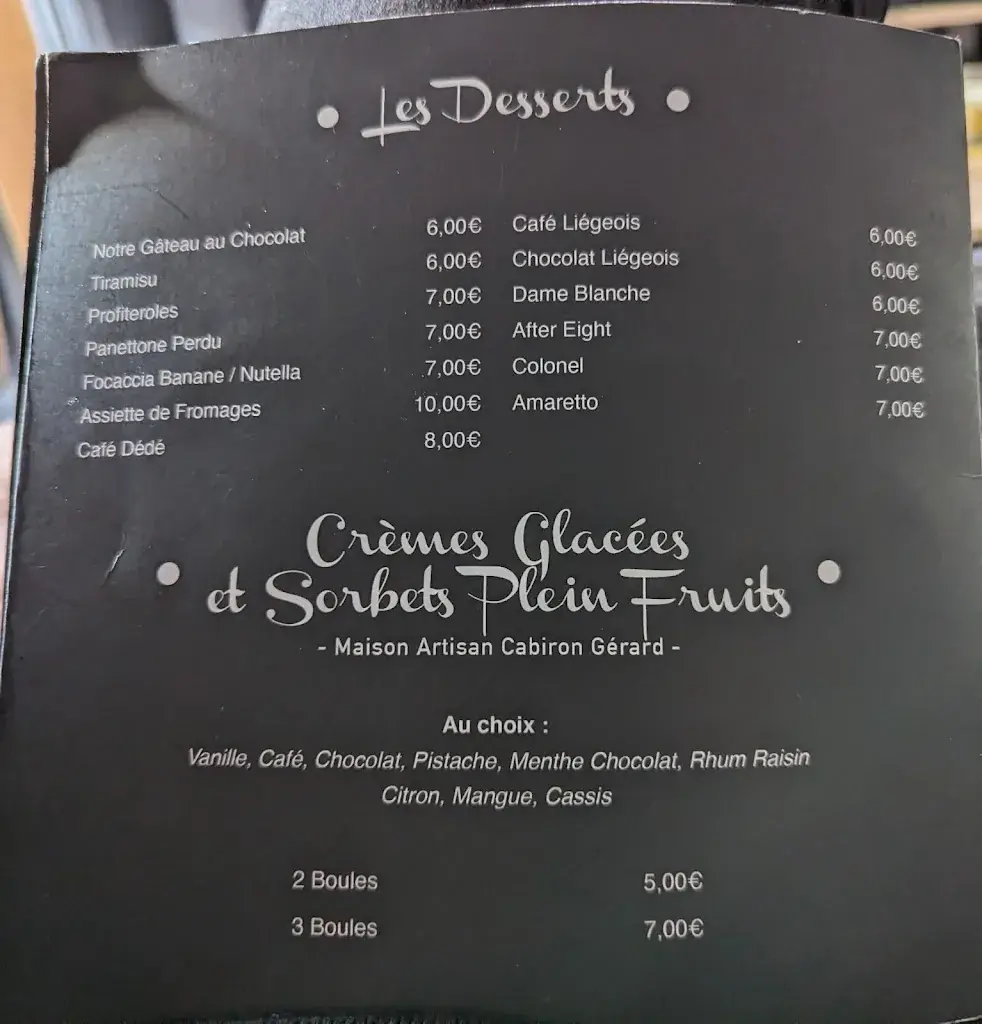 Menu_Brasserie Italienne L'andréa-Vincent ARTIGOT_Portet-sur-Garonne_image_2