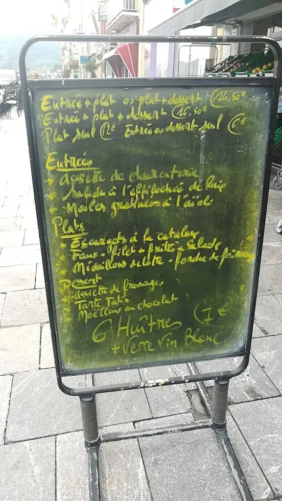 Menu_Le Kristal. Bar restaurant..brasserie tapas.._Port-Vendres_image_2