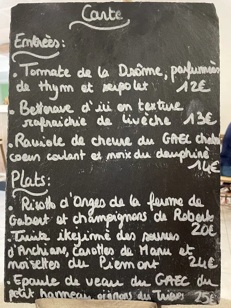 Menu_Restaurant Au cœur du Trièves_Mens_image_1