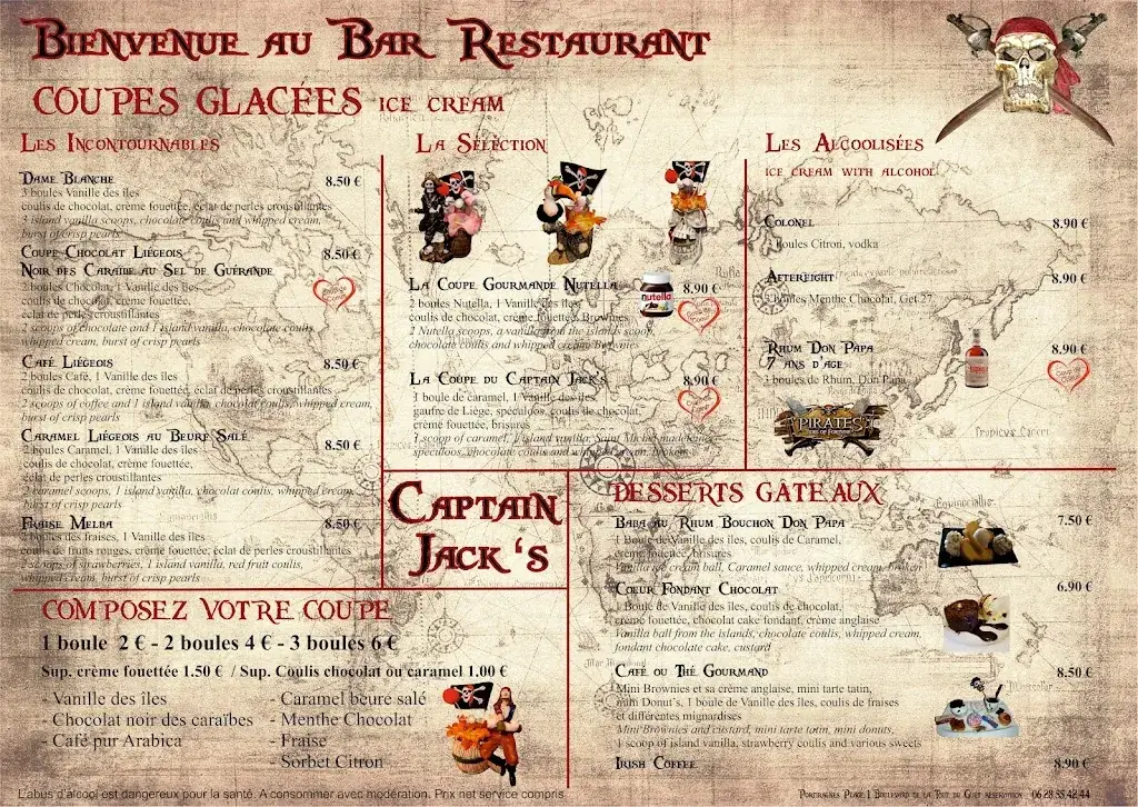 Menu_Captain Jack's_Portiragnes_image_4