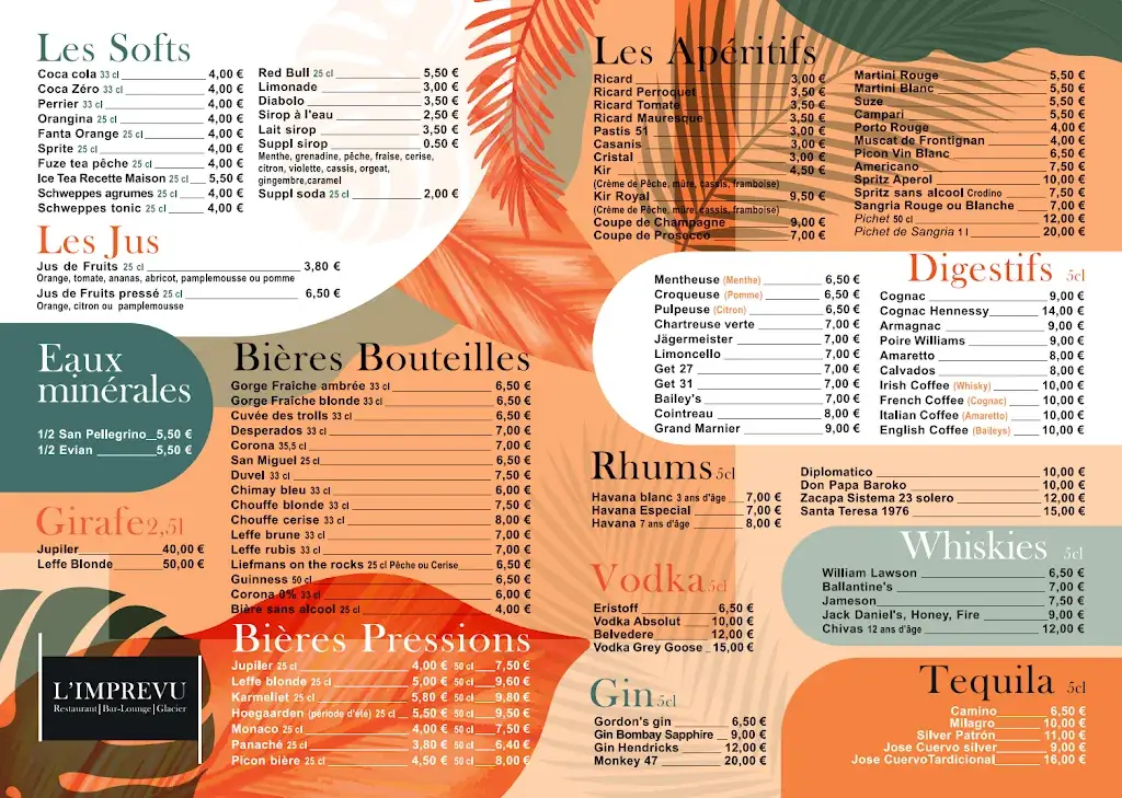 Menu_L'Imprévu_Portiragnes_image_1