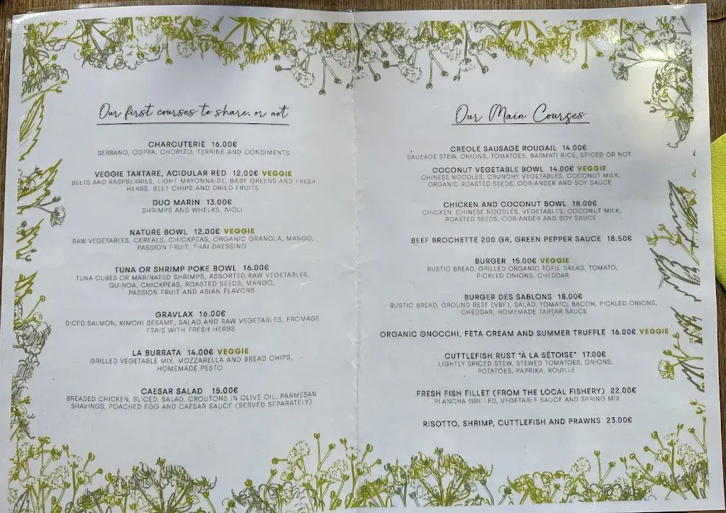 Menu_Le Jardin des Sablons_Portiragnes_image_1