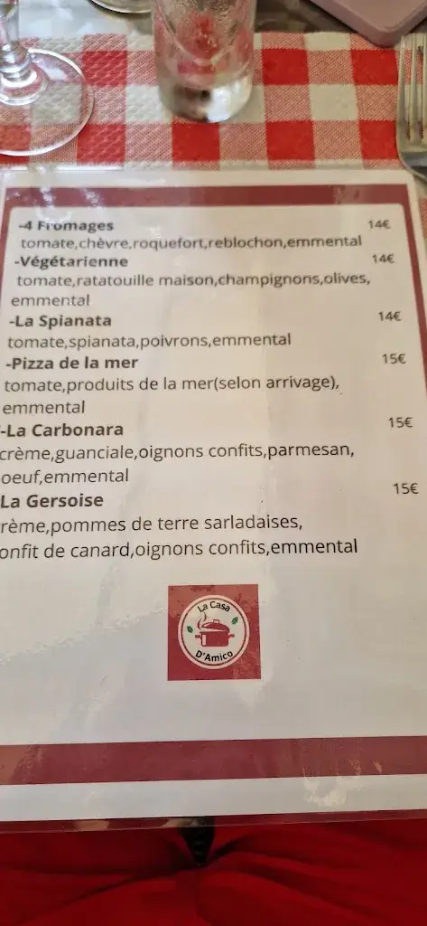 Menu_La casa d'amico_Portiragnes_image_1