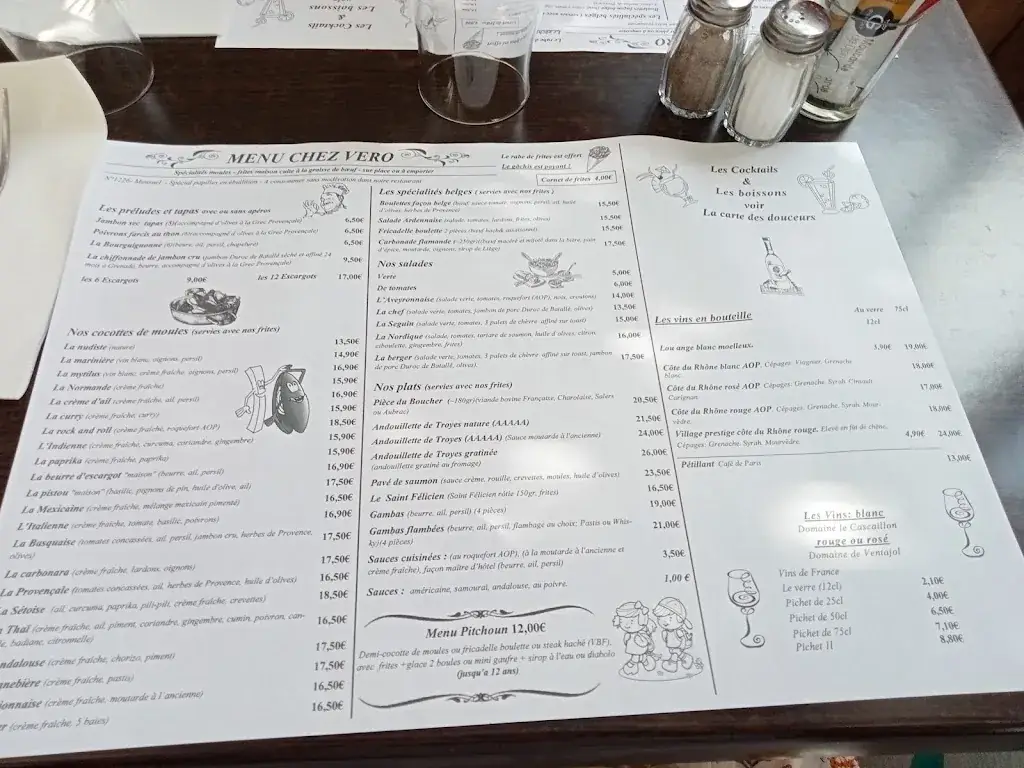 Menu_Chez Véro_Pont-Saint-Esprit_immagine_2