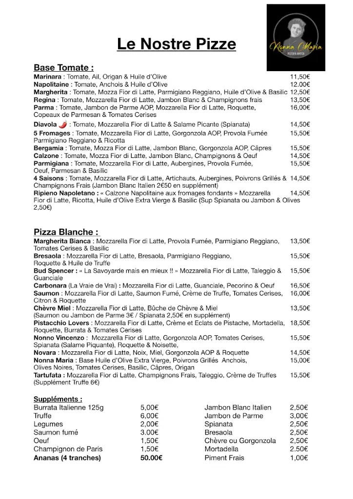 Menu_Nonna Maria_Pont-Saint-Esprit_immagine_1