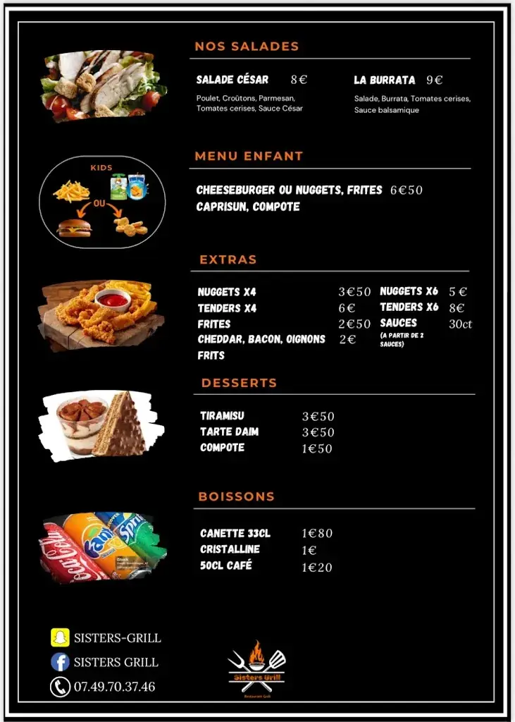Menu_Sisters Grill_Pont-Saint-Esprit_immagine_4