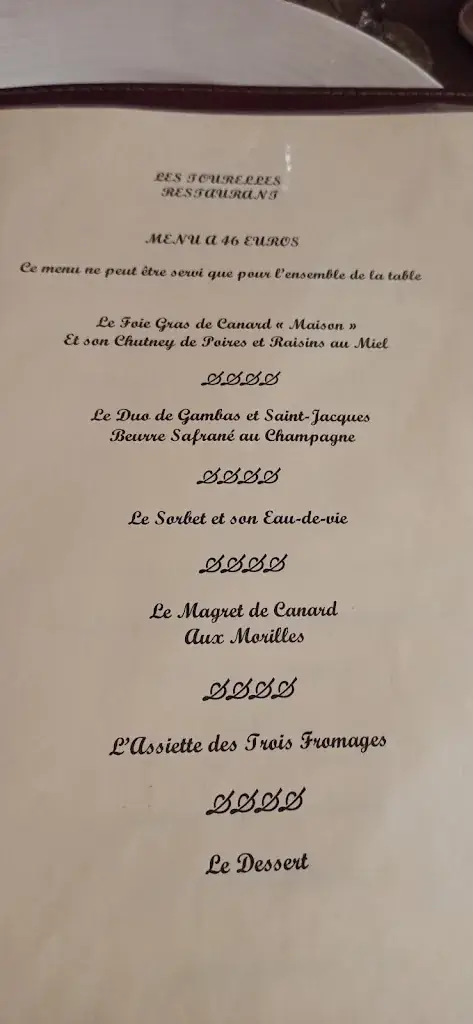 Menu_Restaurant Les Tourelles_Lamotte-du-Rhône_imagen_1