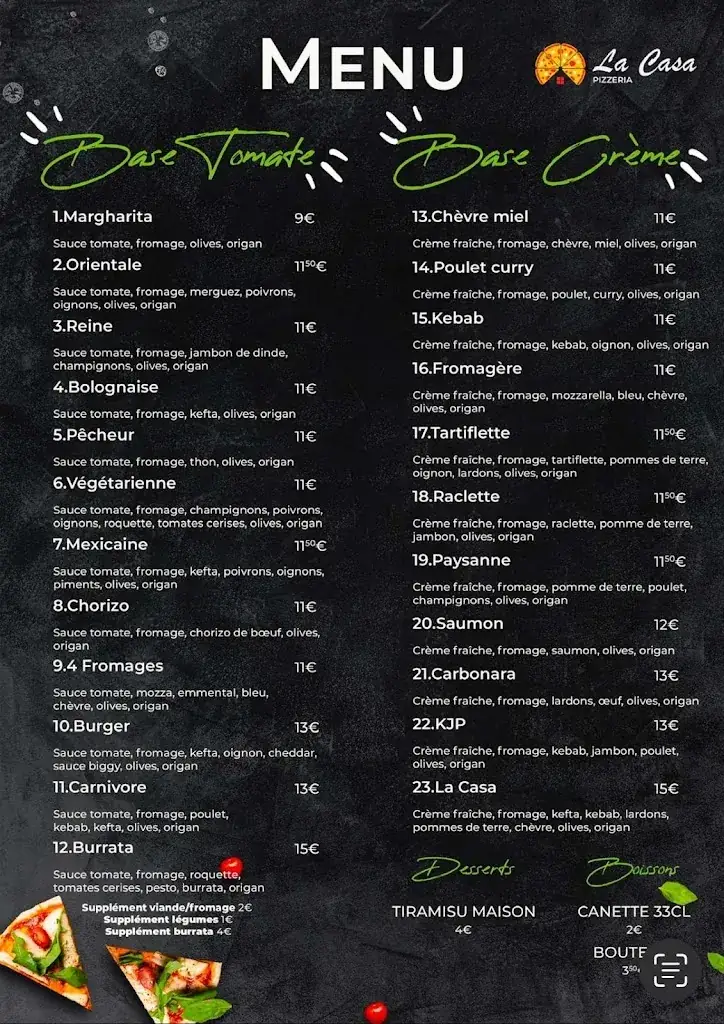 Menu_La Casa Pizzeria_Pont-Saint-Esprit_image_1