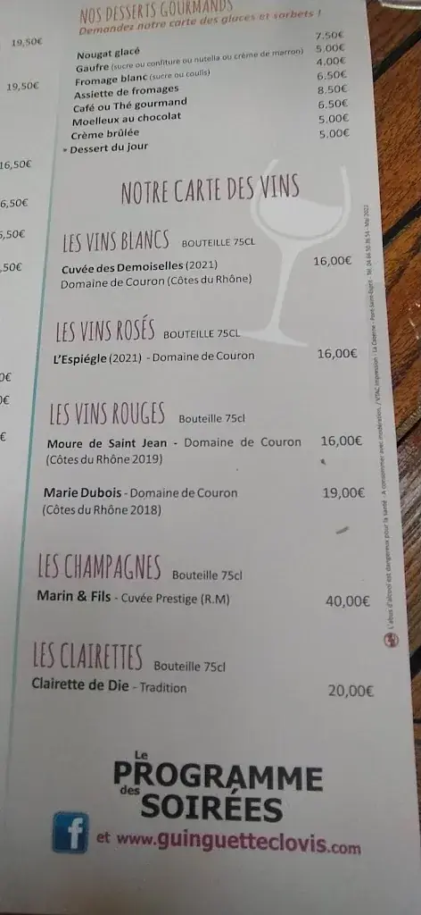 Menu_Guinguette Clovis_Saint-Alexandre_image_2