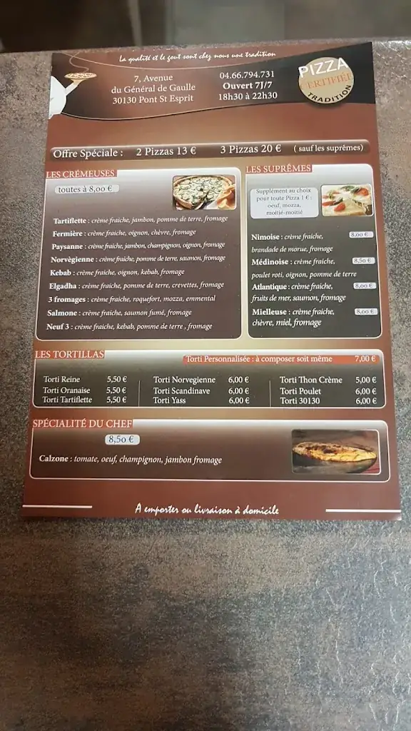 Menu_Belhadj Ahmed_Pont-Saint-Esprit_image_1