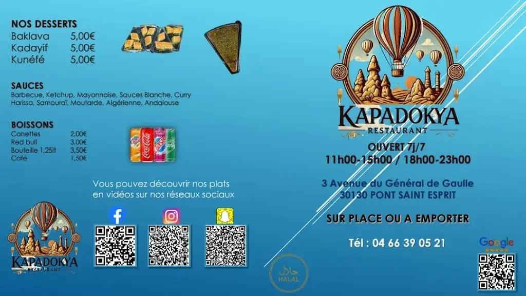 Menu_Kapadokya Kebab Restaurant_Pont-Saint-Esprit_image_2