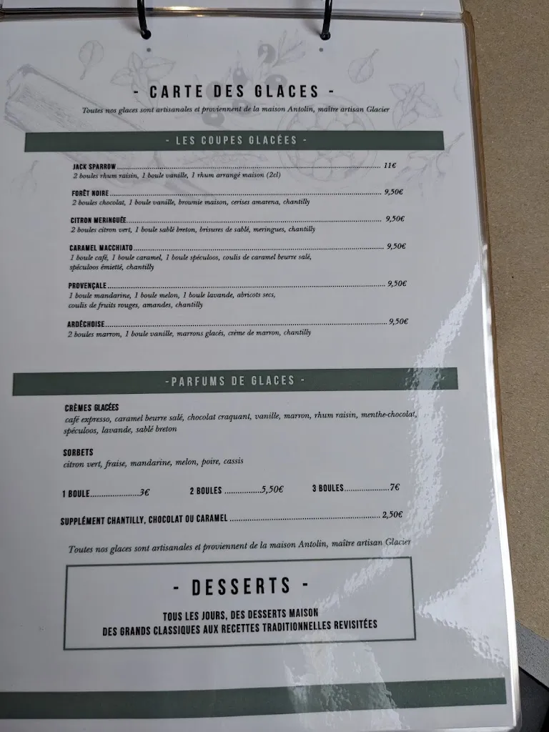 Menu_Restaurant Le Bouchon_Aiguèze_image_2