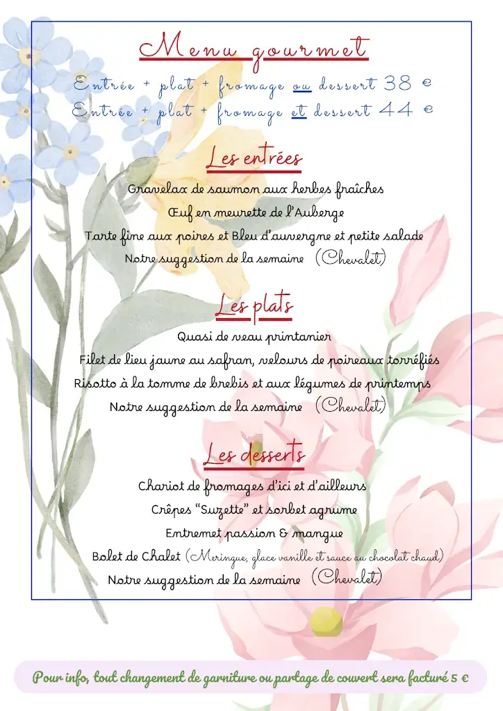 Menu_Auberge de Chalet_Massiac_image_4