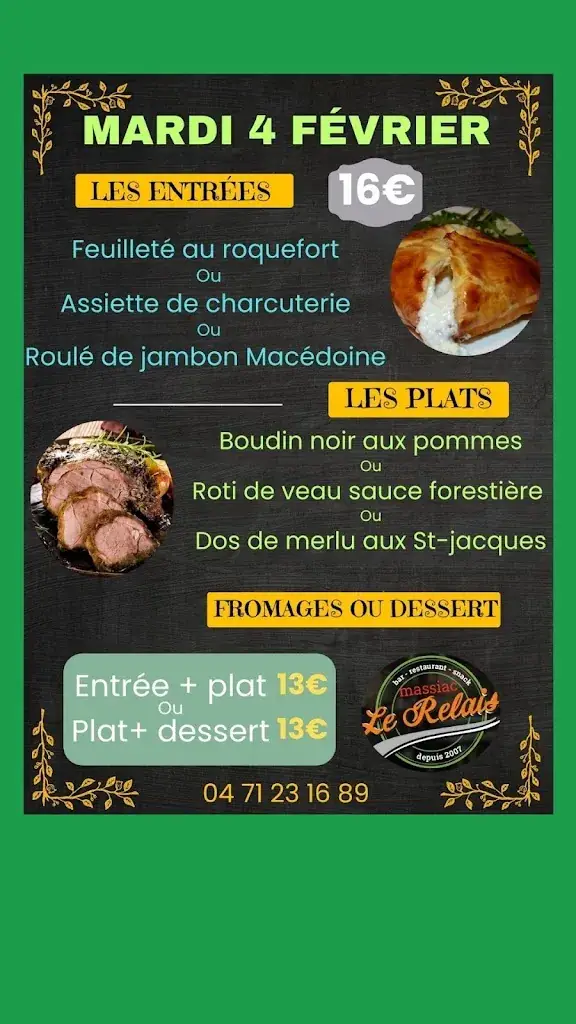 Menu_Le Relais_Massiac_image_1
